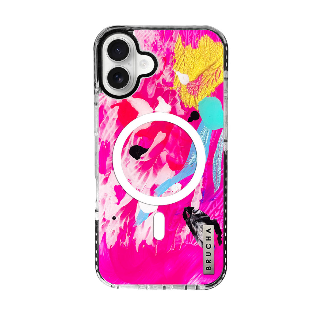 Funda Magsafe ultra protectora pintada a mano para iPhone 16 Plus - Elithoo