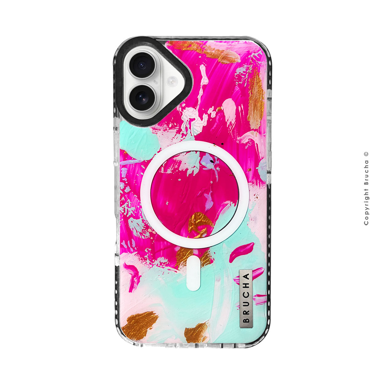 Funda Magsafe ultra protectora pintada a mano para iPhone 16 Plus - Country