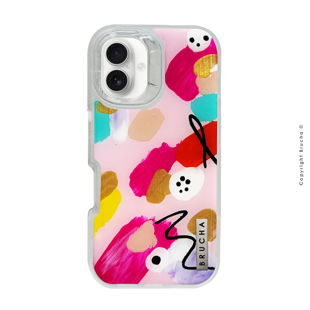 Funda ULTRA resistente transparente pintada a mano para iPhone 16 - Praga