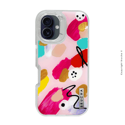 Funda ULTRA resistente transparente pintada a mano para iPhone 16 - Praga