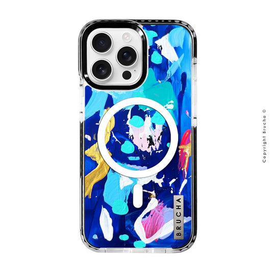 Funda Magsafe ultra protectora pintada a mano para iPhone 16 Pro Max - Camden