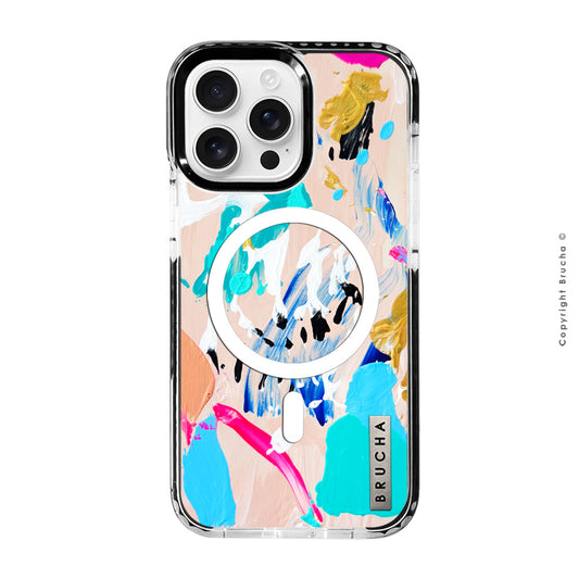 Funda Magsafe ultra protectora pintada a mano para iPhone 16 Pro Max - Mayfair