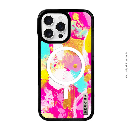 Funda Magsafe ultra protectora pintada a mano para iPhone 16 Pro Max - Sofia