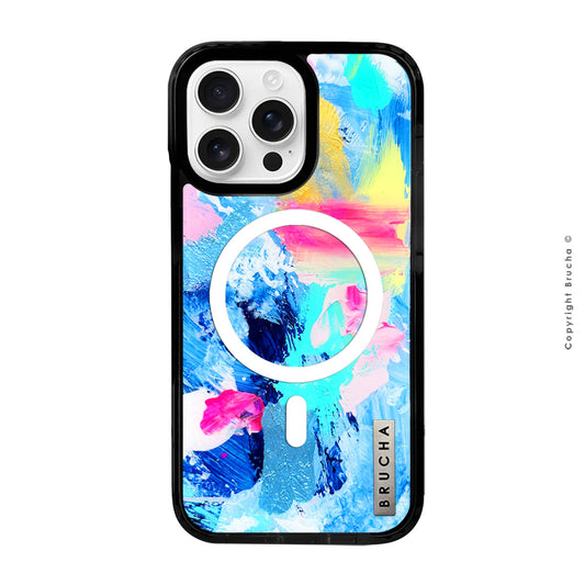 Funda Magsafe ultra protectora pintada a mano para iPhone 16 Pro Max - Ritz