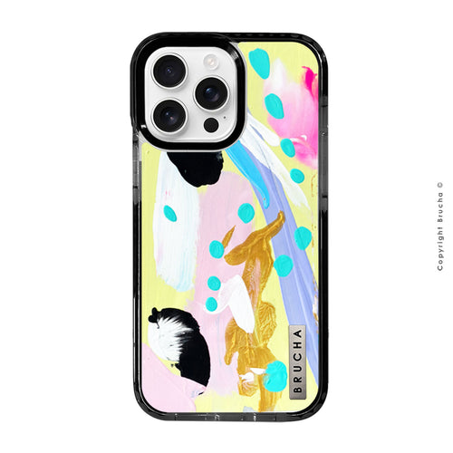 Funda Magsafe ultra protectora pintada a mano para iPhone 16 Pro Max - Naomi