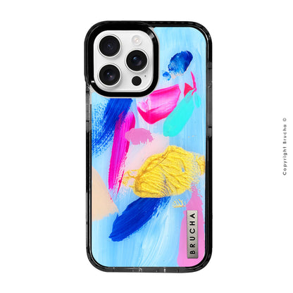 Funda ultra protectora pintada a mano para iPhone 16 Pro Max - Navy