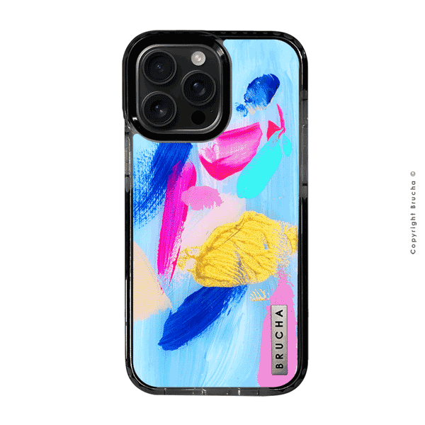 Funda ultra protectora pintada a mano para iPhone 16 Pro Max - Navy