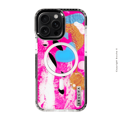 Funda Magsafe ultra protectora pintada a mano para iPhone 16 Pro Max - Mathew