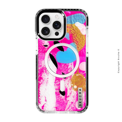Funda Magsafe ultra protectora pintada a mano para iPhone 16 Pro Max - Mathew