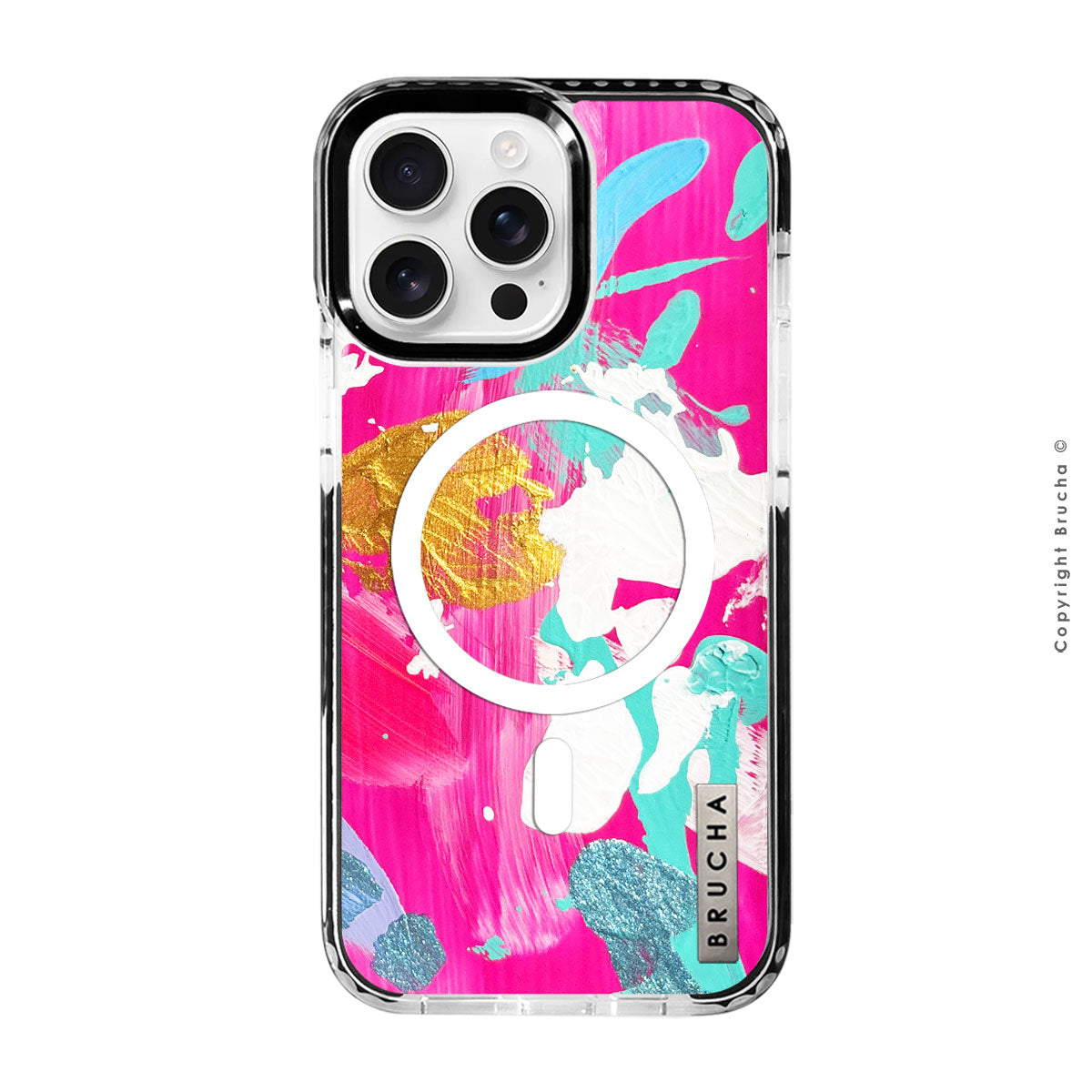 Funda Magsafe ultra protectora pintada a mano para iPhone 16 Pro Max - Anok