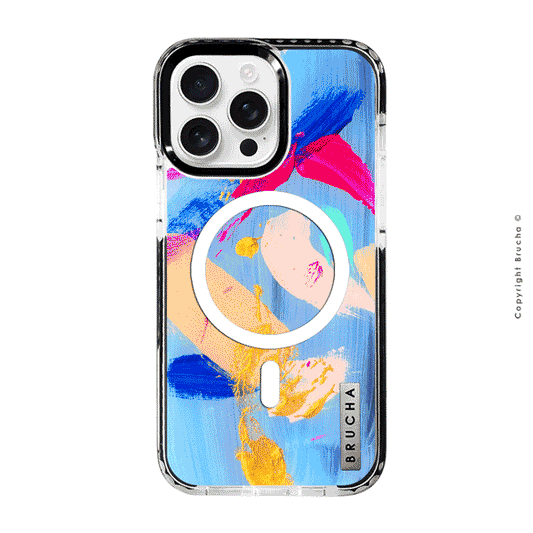 Set funda Magsafe ultra protectora, cartera Magsafe pintada a mano para iPhone 16 Pro Max  - Baku