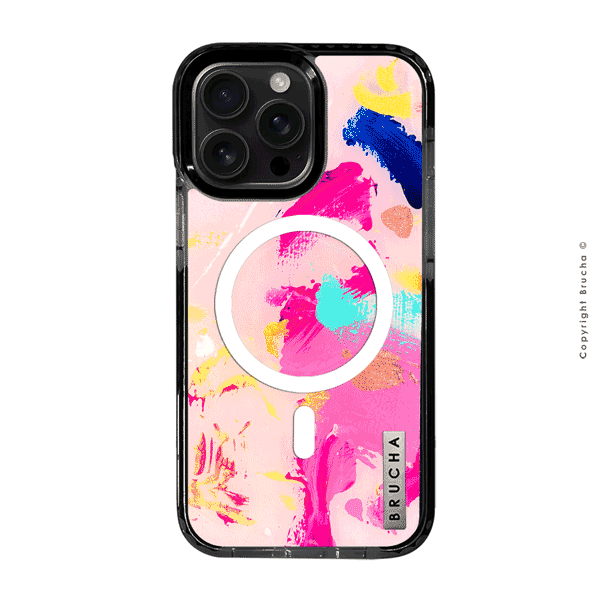 Funda Magsafe ultra protectora pintada a mano para iPhone 16 Pro Max - Mickey