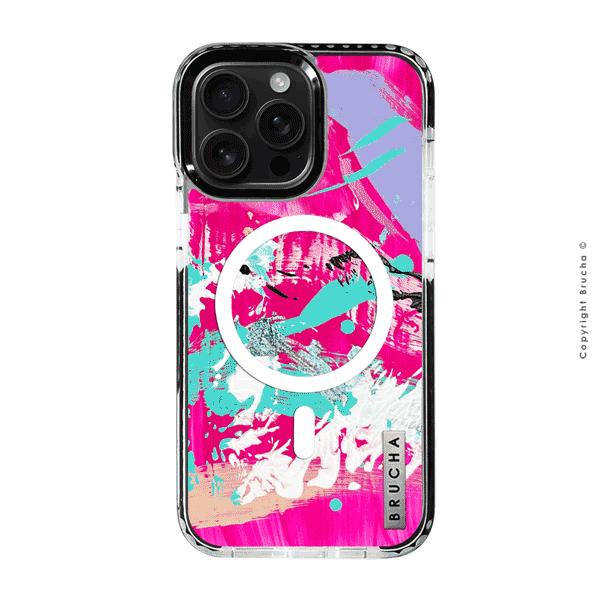 Funda Magsafe ultra protectora pintada a mano para iPhone 16 Pro Max - Brroks