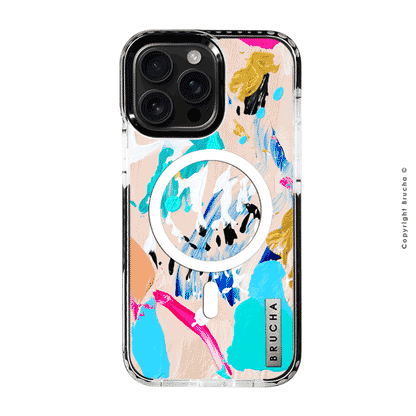 Funda Magsafe ultra protectora pintada a mano para iPhone 16 Pro Max - Mayfair