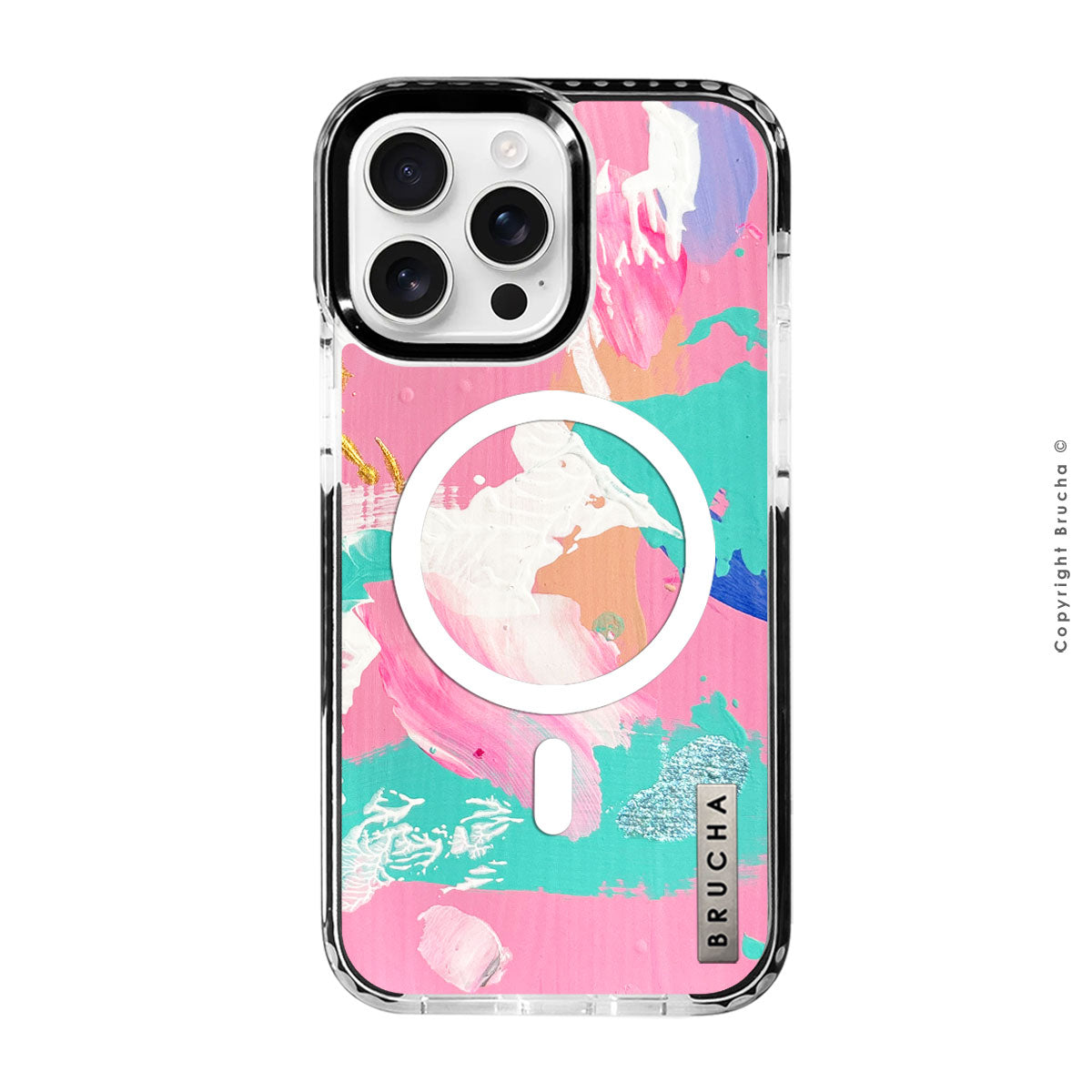 Funda Magsafe ultra protectora pintada a mano para iPhone 16 Pro Max - Sinks