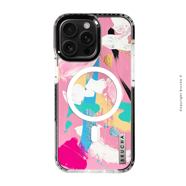 Funda Magsafe ultra protectora pintada a mano para iPhone 16 Pro Max - Caleb