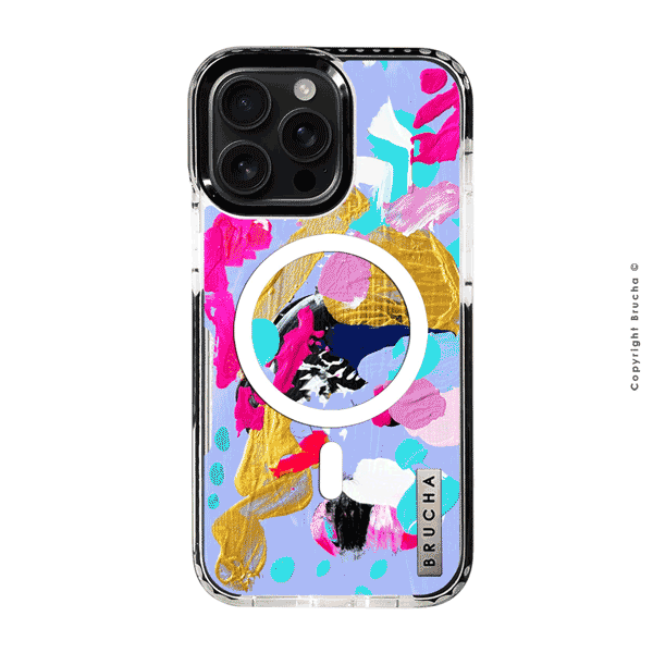 Funda Magsafe ultra protectora pintada a mano para iPhone 16 Pro Max - Aria