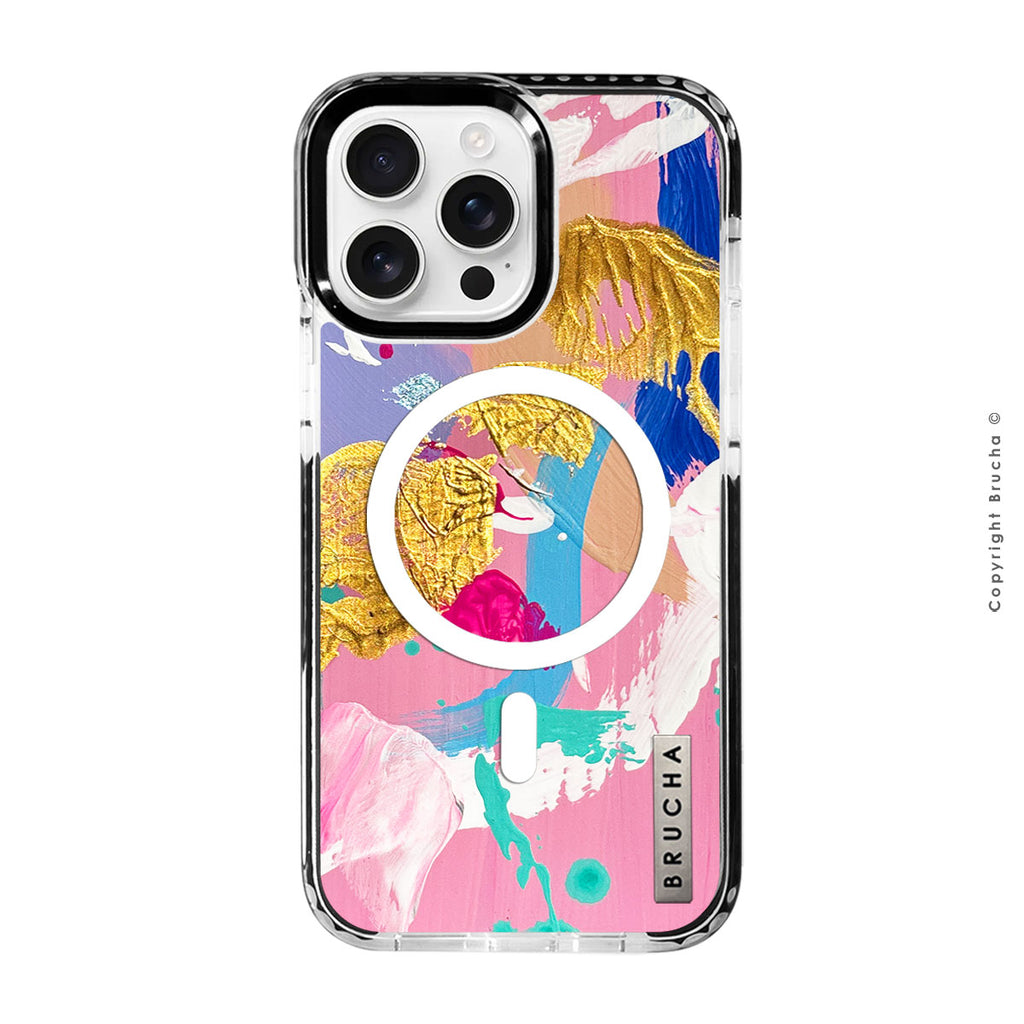 Funda Magsafe ultra protectora pintada a mano para iPhone 16 Pro Max - Luuk
