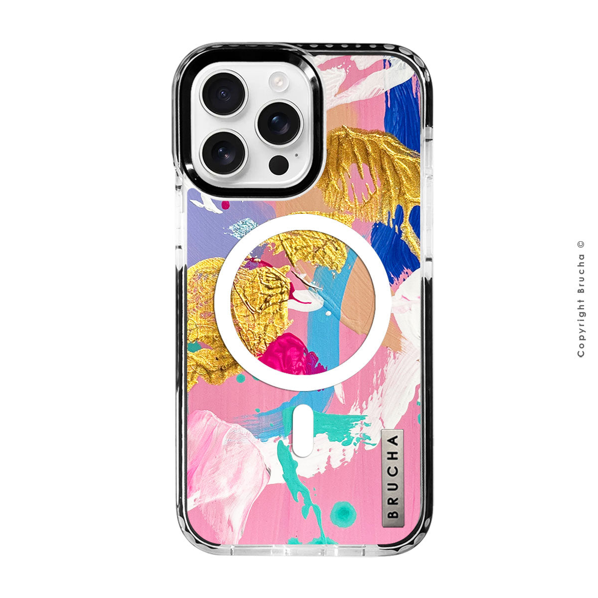 Funda Magsafe ultra protectora pintada a mano para iPhone 16 Pro Max - Luuk