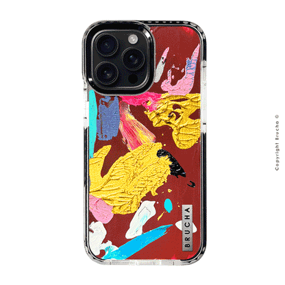 Funda ultra protectora pintada a mano para iPhone 16 Pro Max - Duff