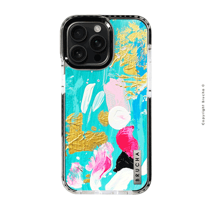 Funda ultra protectora pintada a mano para iPhone 16 Pro Max - Swish