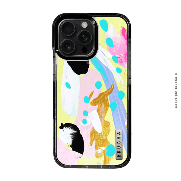 Funda Magsafe ultra protectora pintada a mano para iPhone 16 Pro Max - Naomi