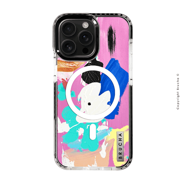 Funda Magsafe ultra protectora pintada a mano para iPhone 16 Pro Max - Holdy