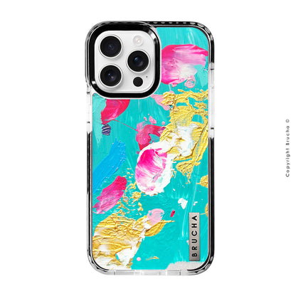 Funda ultra protectora pintada a mano para iPhone 16 Pro Max - Sora