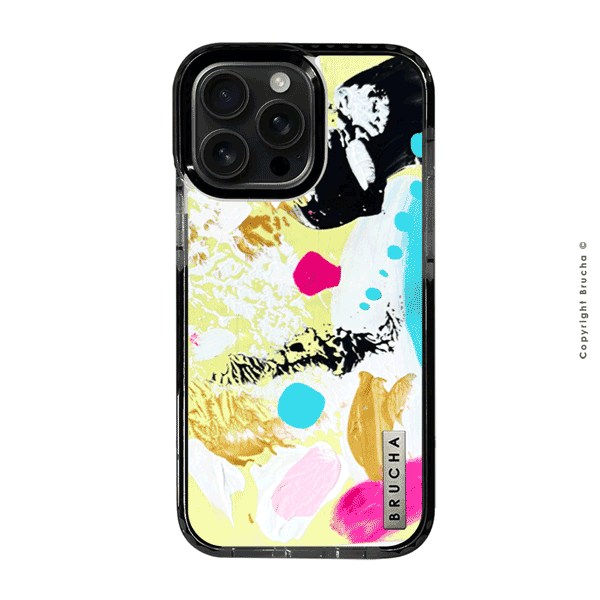 Funda Magsafe ultra protectora pintada a mano para iPhone 16 Pro Max - Lune