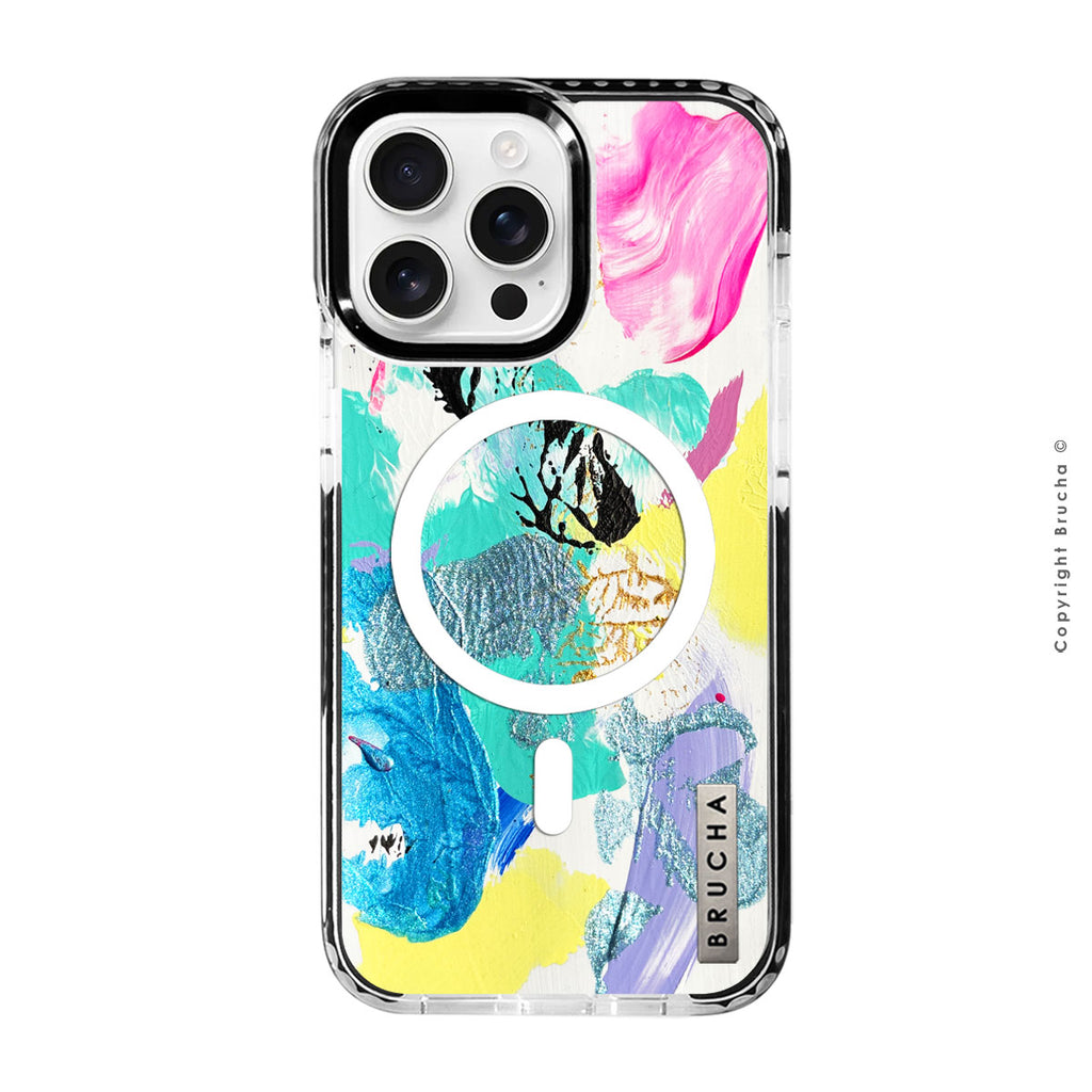 Funda Magsafe ultra protectora pintada a mano para iPhone 16 Pro Max - Prosseco