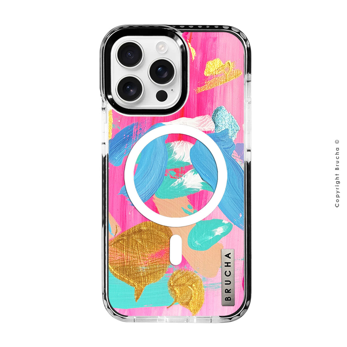 Funda Magsafe ultra protectora pintada a mano para iPhone 16 Pro Max - Guinness