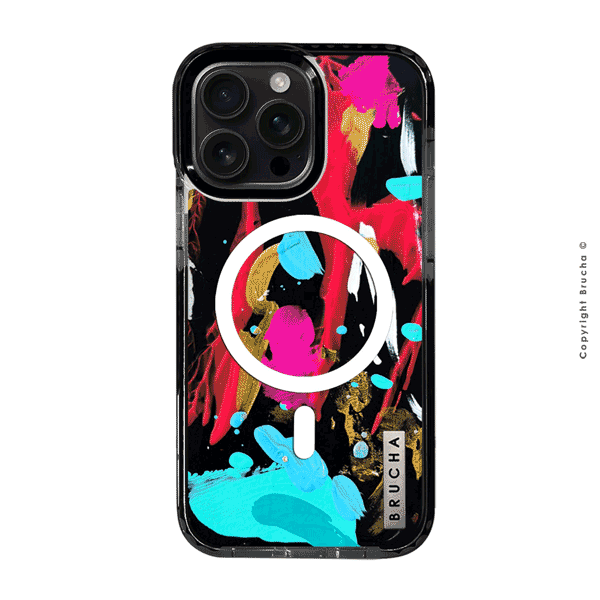 Funda Magsafe ultra protectora pintada a mano para iPhone 16 Pro Max - Elvis