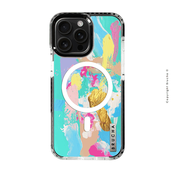 Funda Magsafe ultra protectora pintada a mano para iPhone 16 Pro Max - Lukke