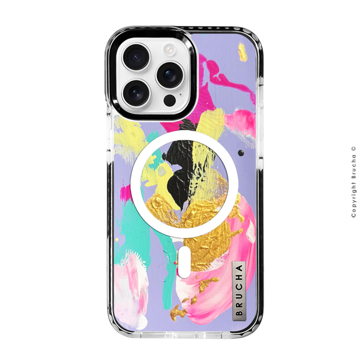 Funda Magsafe ultra protectora pintada a mano para iPhone 16 Pro Max - Lorde