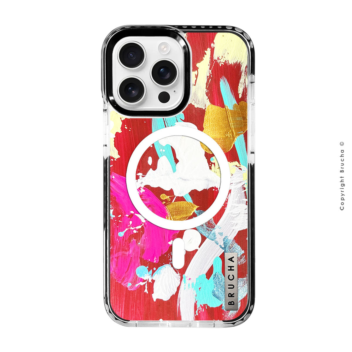 Funda Magsafe ultra protectora pintada a mano para iPhone 16 Pro Max - Winner