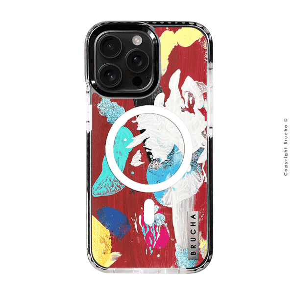 Funda Magsafe ultra protectora pintada a mano para iPhone 16 Pro Max - Judges