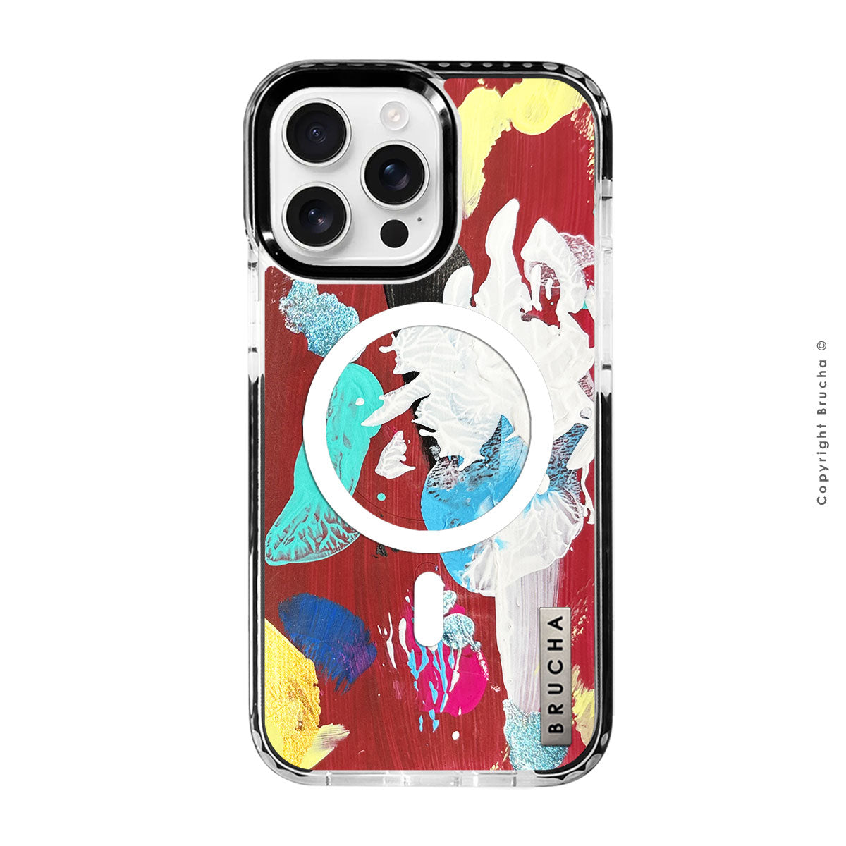 Funda Magsafe ultra protectora pintada a mano para iPhone 16 Pro Max - Judges