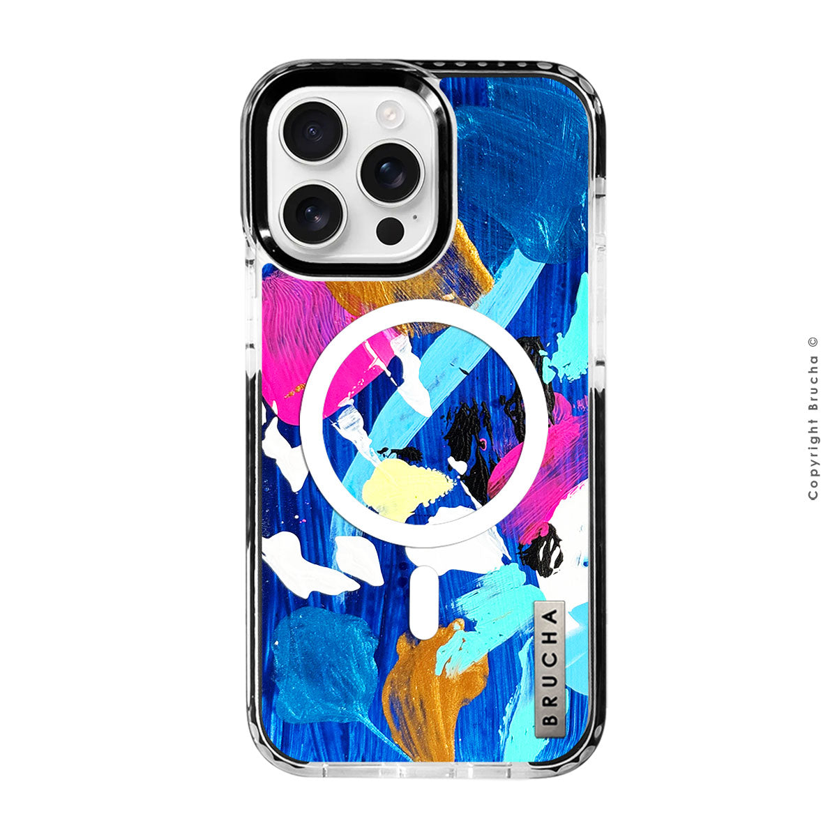 Funda Magsafe ultra protectora pintada a mano para iPhone 16 Pro Max - Itall