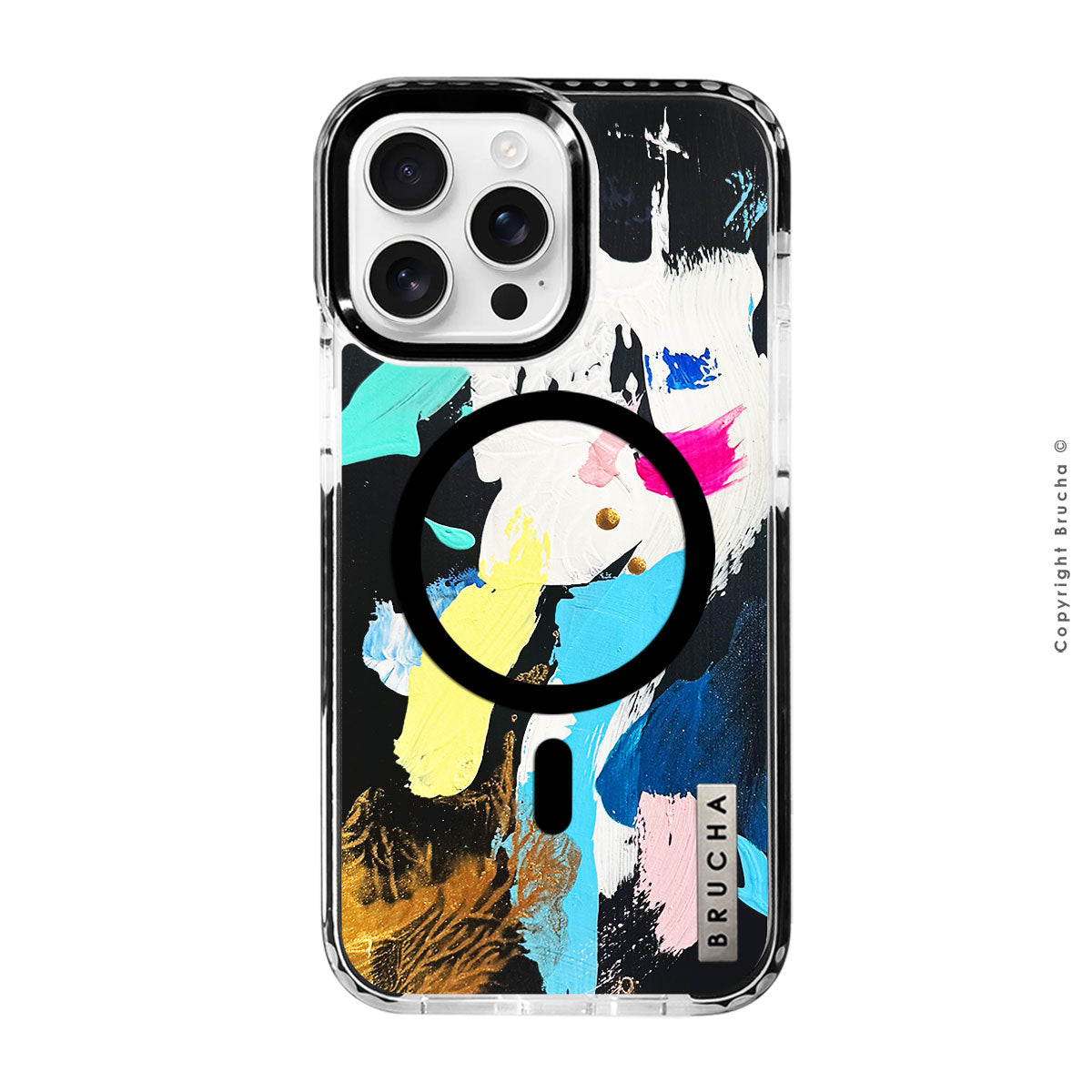 Funda Magsafe ultra protectora pintada a mano para iPhone 16 Pro Max - Morri