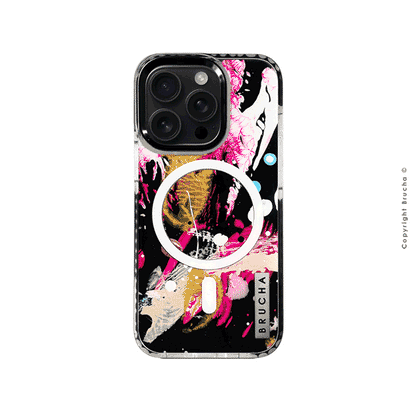 Funda Magsafe ultra protectora pintada a mano para iPhone 16 Pro - Limit