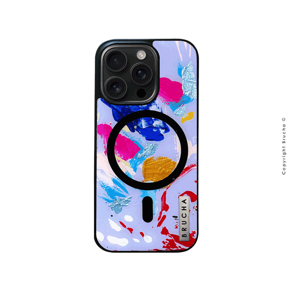 Funda Magsafe ultra protectora pintada a mano para iPhone 16 Pro - Gadiel