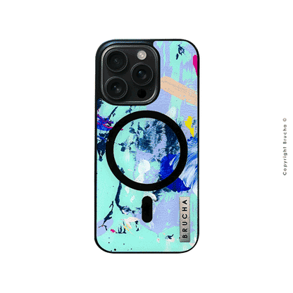 Funda Magsafe ultra protectora pintada a mano para iPhone 16 Pro - Otto