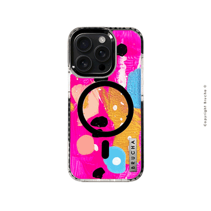 Funda Magsafe ultra protectora pintada a mano para iPhone 16 Pro - Shawn