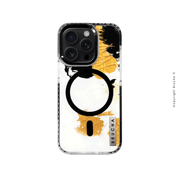 Funda Magsafe ultra protectora pintada a mano para iPhone 16 Pro - List