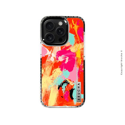 Funda ultra protectora pintada a mano para iPhone 16 Pro - Sao Paulo