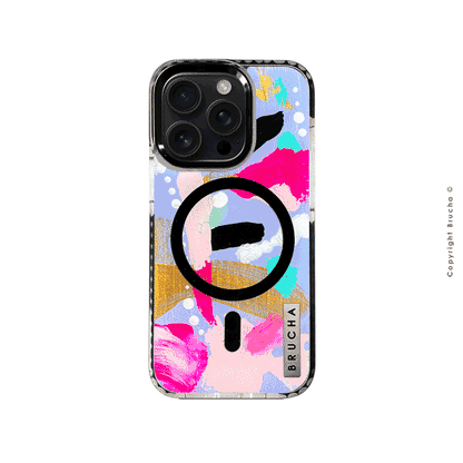 Funda Magsafe ultra protectora pintada a mano para iPhone 16 Pro - Solety