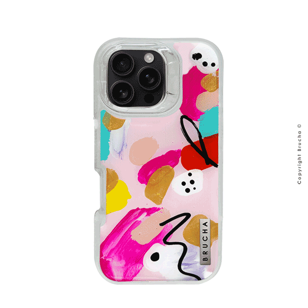 Funda ULTRA resistente transparente pintada a mano para iPhone 16 Pro - Praga