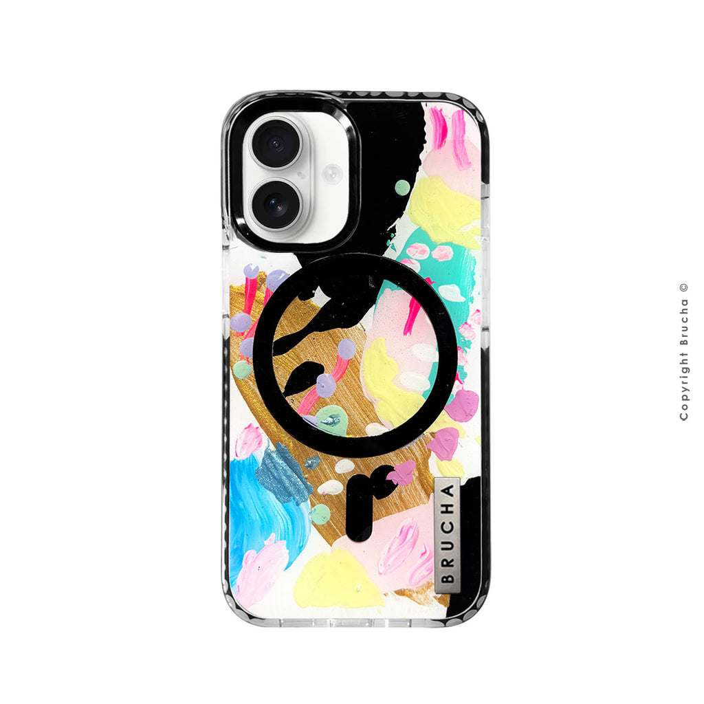 Funda Magsafe ultra protectora pintada a mano para iPhone 16 - Like