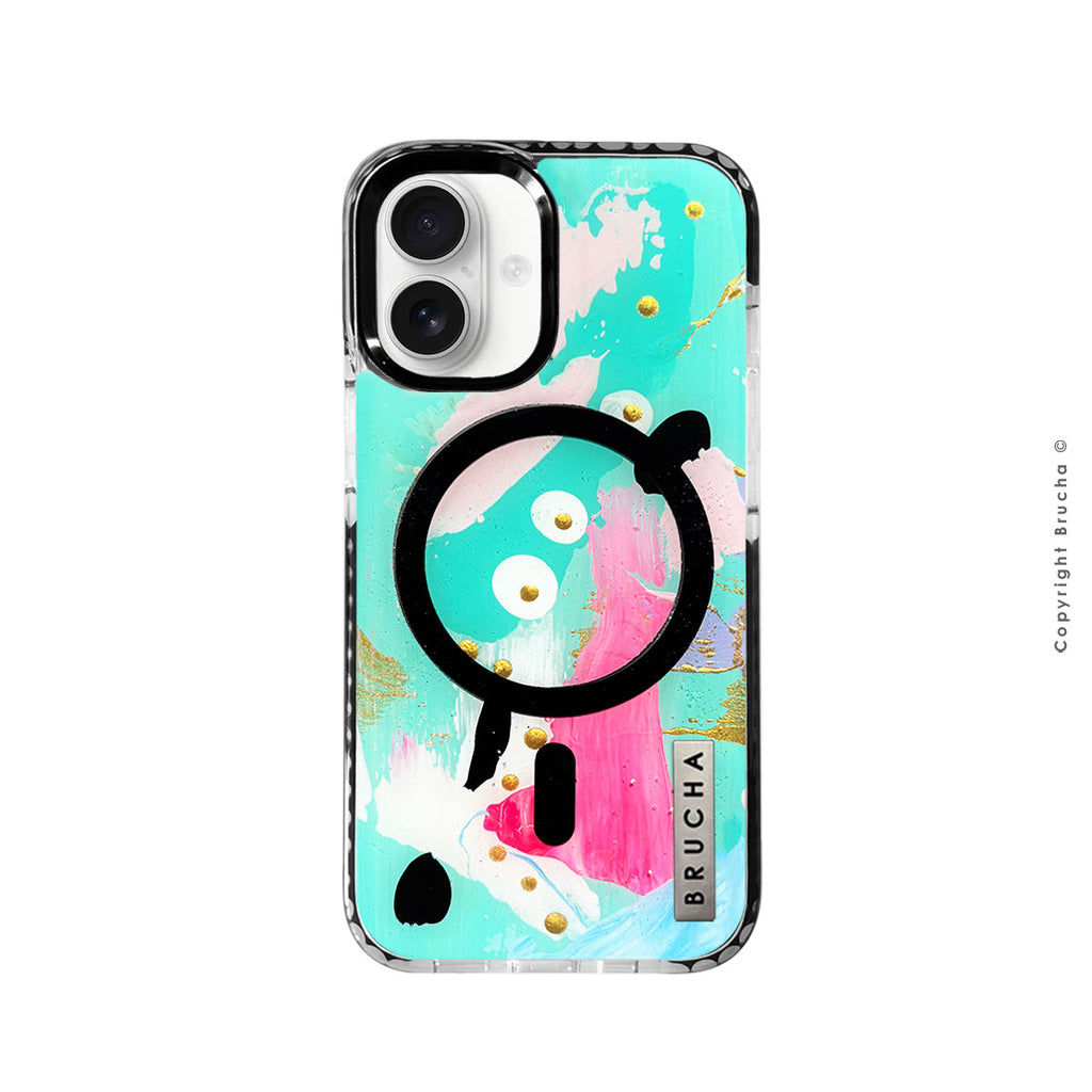 Funda Magsafe ultra protectora pintada a mano para iPhone 16 - Roof