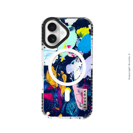 Funda Magsafe ultra protectora pintada a mano para iPhone 16 - Magda